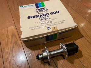 シマノ600　EX　後フリーハブ　32H　6s　