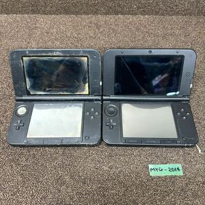 MYG-2014 激安 ゲー厶機 本体 Nintendo 3DS LL 動作未確認 2点 まとめ売り ジャンク 同梱不可