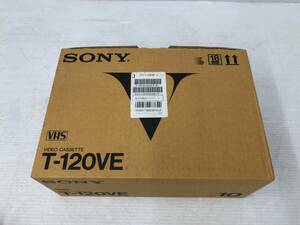 270318◆【保管品】SONY　T-120VE　ビデオカセット　記録媒体 　VHS◆D1