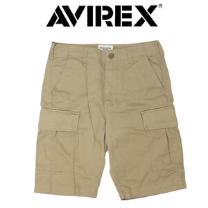 AVIREX (アヴィレックス) 2913002 BASIC FATIGUE SHORTS ベーシック ファティーグ ショーツ 180(53)KHAKI XXL