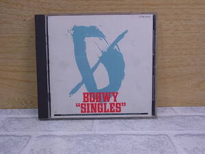 △E/041●音楽CD☆BOOWY☆シングルス SINGLES☆中古品