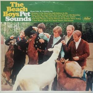 米CAPITOLオリジLP 虹ラベルMONO盤 The Beach Boys / Pet Sounds 1966年 T2458 ビーチ・ボーイズ ペット・サウンズ Brian Wilson モノラル