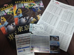 TCK大井競馬◆2024年第70回東京大賞典◆フォーエバーヤング◆現地的中単勝馬券＆レープロ2冊＆出走表＆2025年スケジュール各種