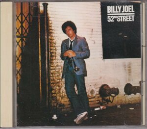 CD (国内盤)　Billy Joel : 52nd Street (CBS-Sony CSCS-6063)