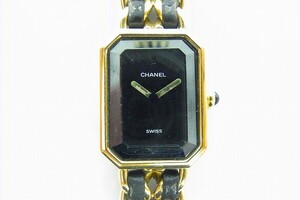 A025-S4-2676◎ CHANEL シャネル プルミエール Mサイズ レディース クォーツ 腕時計 現状品③◎