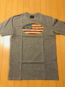 バンソン ×ティーエムティー VANSON×TMT別注 コラボ vanson Tシャツ 半袖シャツ 星 両面プリント グレー Lサイズ 未使用