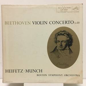 ◆ バイオリン ◆ Beethoven ◆ Violin Concerto ◆ RCA VICTOR 米盤 深溝