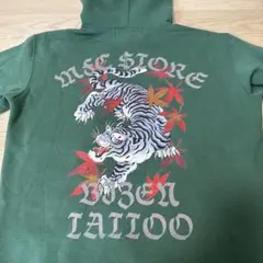 彫師美漸-BIZEN x MFC STORE TIGER HOODIE Lサイズ