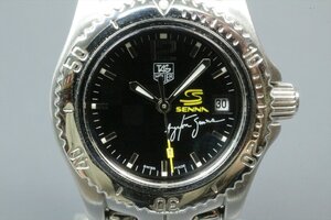 希少 腕時計 TAG HEUER タグホイヤー WT141N QC2489 フォーミュラ1 アイルトン セナモデル SENNA 1299/1500 限定品 リンク クオーツ 5143kf