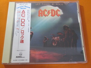 ♪♪♪ AC/DC 『 LET THERE BE ROCK 』国内盤 ♪♪♪