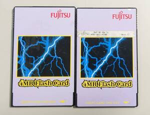 KN855 Fujitsu 4MB Flash card 2枚セット