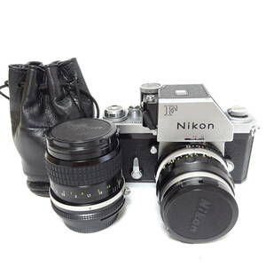 ニコン F フィルム一眼カメラ 1:2.8 35mm 1:2 85mm レンズ Nikon 動作未確認 ジャンク品 80サイズ発送 KK-2738213-274-mrrz
