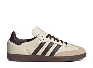 adidas Originals Samba OG "Cream White/Dark Brown/Gum" 24cm JR2660