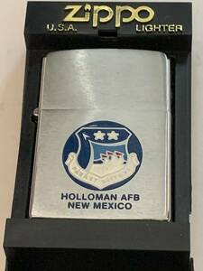 1982年 ニューメキシコ州ホローマン基地　PARA ET DEFENDE　ZIPPO良品