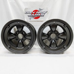 【在庫あり即納】RS Watanabe GOTTI MG 15×8J +-0 4H-114.3 ブラック　2本 / 15インチ ワタナベ アルミホイール