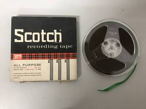 現状品　Scotch　 Magnetic Tape 1巻　USA　12cm