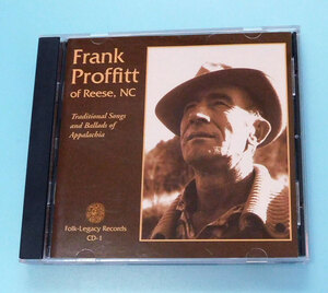 ★CD フランク・プロフィット Frank Proffitt of Reese, North Carolina★アパラチア、トラディショナル、フォーク、バンジョー