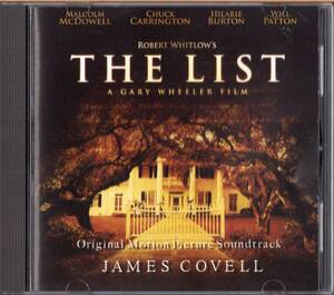 【サントラCD】ジェームズ・コベル「THE LIST 」マルコム・マクダウェル＊2007年＊アメリカ盤＊良品＊作曲家プロモ盤＊JAMES COVELL