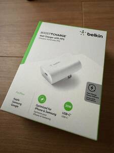 ☆Belkin BOOST↑CHARGE　USB-C PD 3.0 PPS適合 ウォールチャージャー 30W WCA005dqWH 新品未開封！