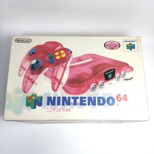 ★希少品★ しっかりスティック 箱つき ニンテンドー64 クリアレッド Nintendo 64 ニンテンドウ64 任天堂 クリア レッド