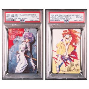 【希少】連番 PSA10 新世紀エヴァンゲリオン Evangelion レイ アスカ 先着限定 テレホンカード Phone Card テレカ エヴァ limited 綾波