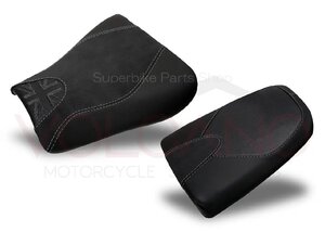 TRIUMPH SPEED TRIPLE 955I 2002～2004年式用 VOLCANO イタリア高級本革使用 シートカバー SEAT COVER