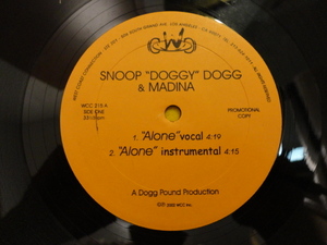 Snoop Doggy Dogg - Alone レア Gangsta HipHop 12EP So Fine / Welcome...(To The Land Of OZ) 収録　