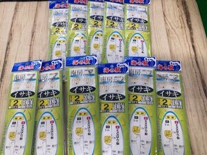 未使用商品♪　海の駅（ヤマカワ）仕掛）南房　イサキ　金チヌ2号　ハリス1.75・1.5号　×　11個セット