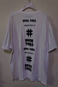 BEEN TRILL Oversized Tee size L USA製 ビーントリル Tシャツ ホワイト