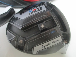 【テーラーメイド】TaylorMade M3 460 9.5°／ヘッドカバー＆レンチ付き／ヘッド単品