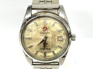 AB145◇RADO ラドー　Golden Horse ゴールデンホース　623.3001.4 シルバーカラー　自動巻　メンズ腕時計　中古　動作未確認【ジャンク】