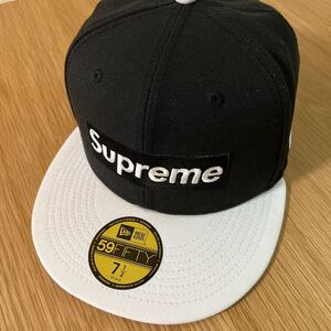 Supreme 2-Tone Box Logo New Era Cap 7-1/2 59.6cm シュプリーム ボックスロゴ ニューエラ