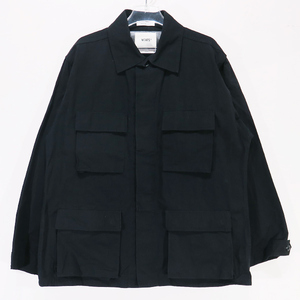 WTAPS WMILL-LS 01 SHIRT.NYCO.RIPSTOP WVDT-SHM01 ダブルタップス ダブルミル ロングスリーブ シャツ リップストップ ジャングルシャツ