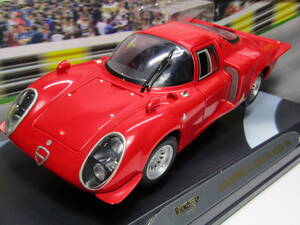 Alfa Romeo Tipo Daytona 24Hrs 1/18 アルファロメオ デイトナ 33.2 ティーポ ロードカーバージョン 四つ葉 クアドリフォリオ ビショーネ