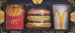 マクドナルド エヴァンゲリオン 抽選販売当選品 フィギュア 3種セット