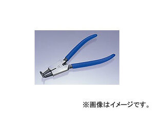 ツノダ/TSUNODA キングTTC専用工具 硬質ビットスナップリングプライヤー 軸用曲爪（バネ付） 175mm SEB-175P JAN：4952269110135