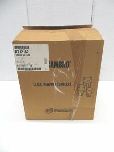 F2123未使用◆CAMBRO◆ニューポートタンブラー(72個) NT12 φ76×H130 栃木 宇都宮 中古 業務用 厨房機器