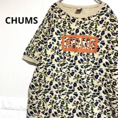 CHAMS チャムス メンズ 総柄 Tシャツ XL