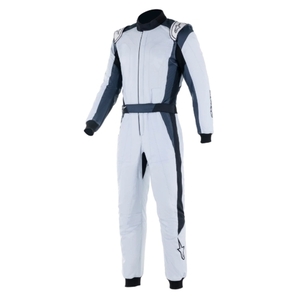 alpinestars アルパインスターズ レーシングスーツ GP PRO COMP V2 SUIT サイズ52 1904 SILVER BLUE ASPHALT BLACK [FIA8856-2018公認]