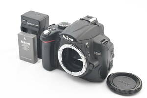 Nikon ニコン D5000 ブラックボディ デジタル一眼レフカメラ (t7948)