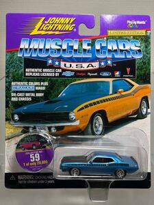 JOHNNY LIGHTNING 1970 PLYMOUTH AAR CUDA プリムス クーダ