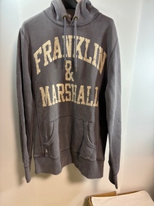 美品の方 FRANKLIN & MARSHALL フランクリン&マーシャル パーカー グレー L