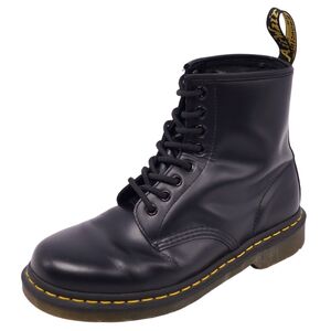 ドクターマーチン Dr.Martens ブーツ ショートブーツ 1460 8ホール スムースレザー シューズ メンズ UK6(25cm) ブラック cf10dm-rm20f12106