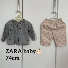 ZARA baby/ザラベビー　トップスボトムスセット売り74cm(6-9ヶ月)