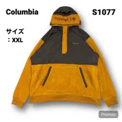 【即購入OK】Columbia フリースパーカー サイズXXL オレンジ