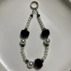 ハンドメイド パールファーストラップ