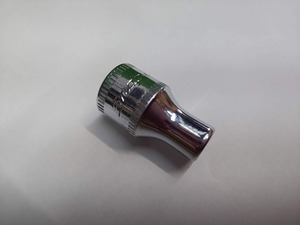 中古品 Snap-on スナップオン 差込角1/4インチ(6.3mm) 12角 シャローソケット 5mm TMMD5