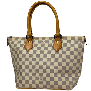 【在庫一掃】 ルイ・ヴィトン Louis Vuitton サレヤ PM ハンドバッグ トートバッグ ダミエアズール ホワイト N51186 レディース 【中古】