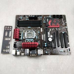 【中古パーツ】BIOS確認のみ、MSI B75A-G43 GAMINGマザーボード　LGA1155 ■MB665