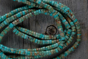 ＊Tibet turquoise short tube typeA